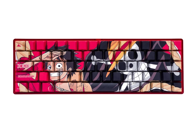 Higround x One Piece Luffy Basecamp 65 Keyboard Red/Black