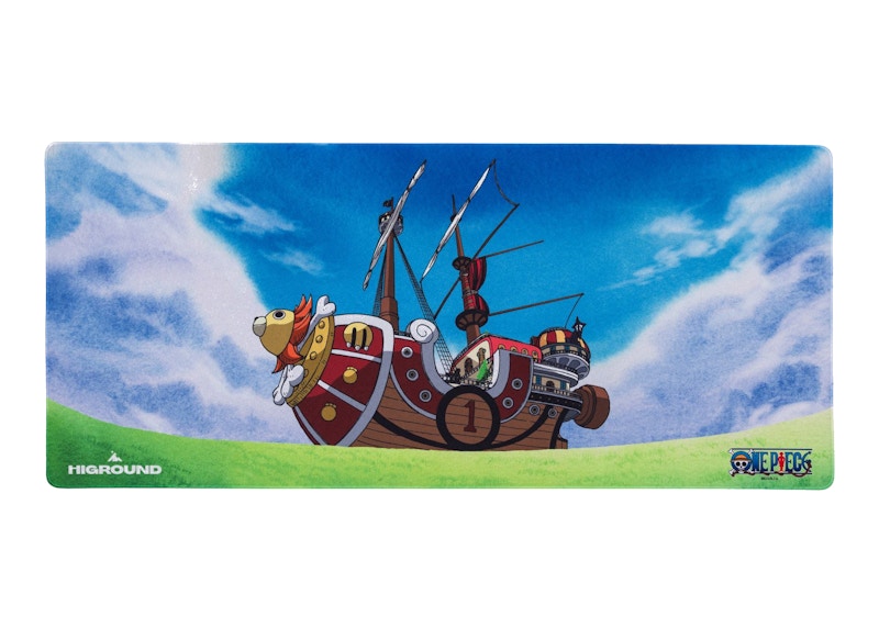 Higround x One Piece Thousand Sunnny Mousepad Mousepad Blue/Green