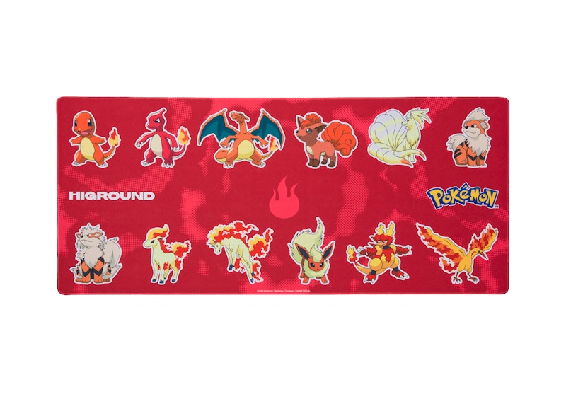 Higround x Pokemon Fire Type Mousepad