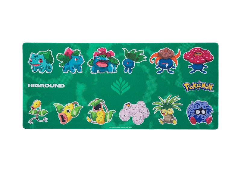 Higround x Pokemon Grass Type Mousepad