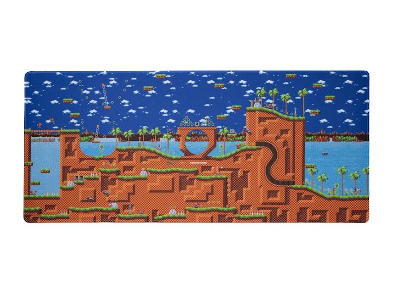 Higround x Sonic the Hedgehog Green Hill Zone Mousepad Blue/Brown