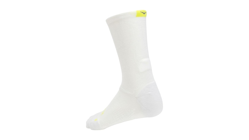 Hoka Clifton Crew Run White Socks White