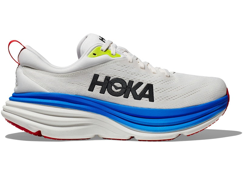 Hoka One One Bondi 8 Blanc De Blanc Virtual Blue