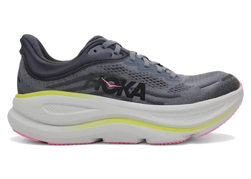 Hoka One One Bondi 9 Charcoal Grey Grey Skies (Women's)