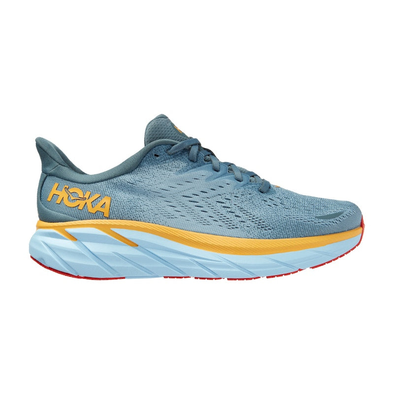 Hoka One One Clifton 8 Goblin Blue Mountain Spring (Wide)