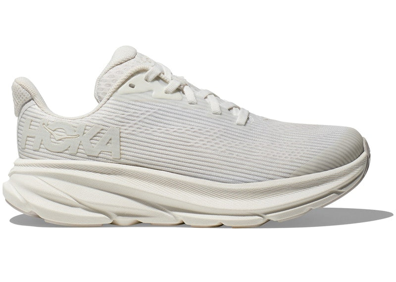 Hoka One One Clifton 9 White Frost (GS)