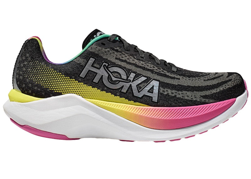 Hoka One One Mach X Black Silver Multi-Color