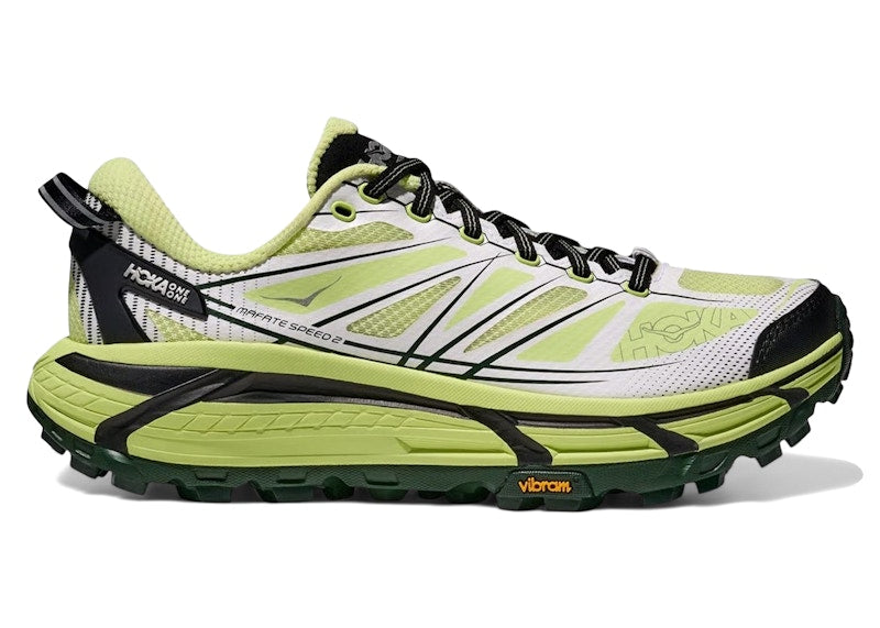 Hoka One One Mafate Speed 2 Honeydew White