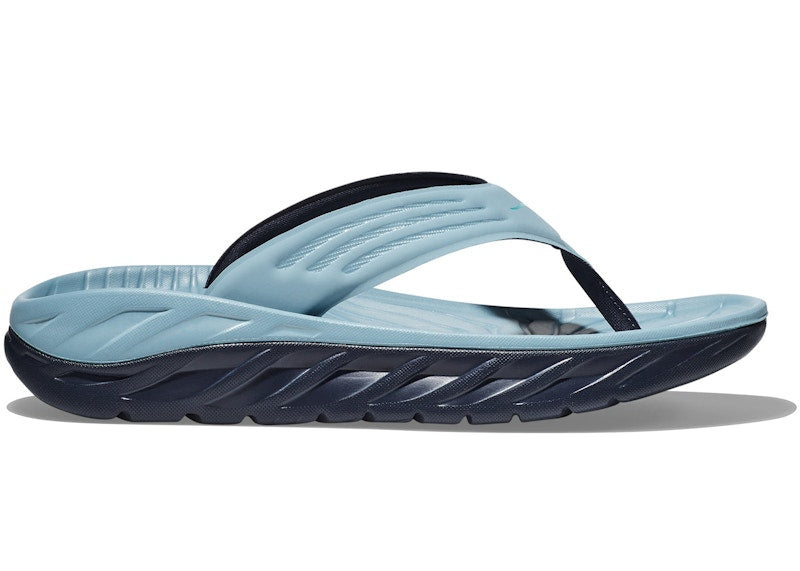 Hoka One One Ora Recovery Flip Stone Blue Outer Space