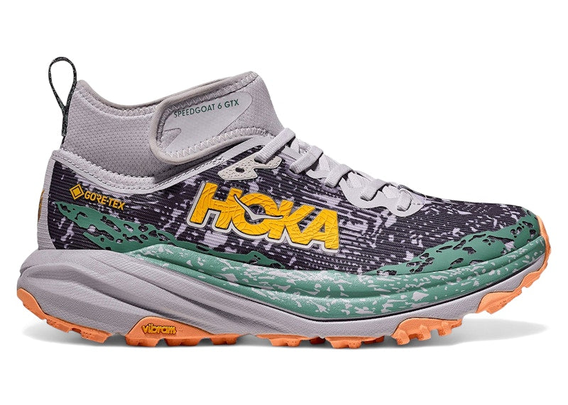 Hoka One One Speedgoat 6 Mid Gore-Tex Ash Grey Charcoal Grey (Women's)