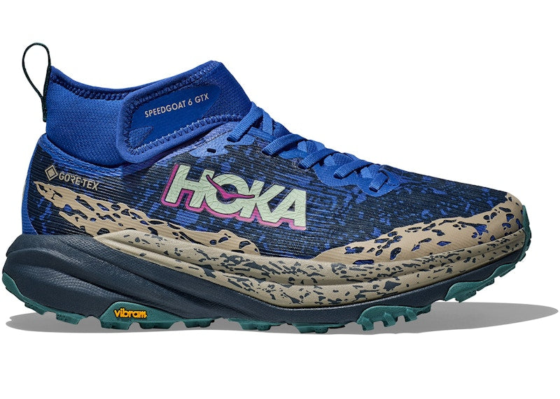 Hoka One One Speedgoat 6 Mid Gore-Tex Ultramarine Stormy Skies