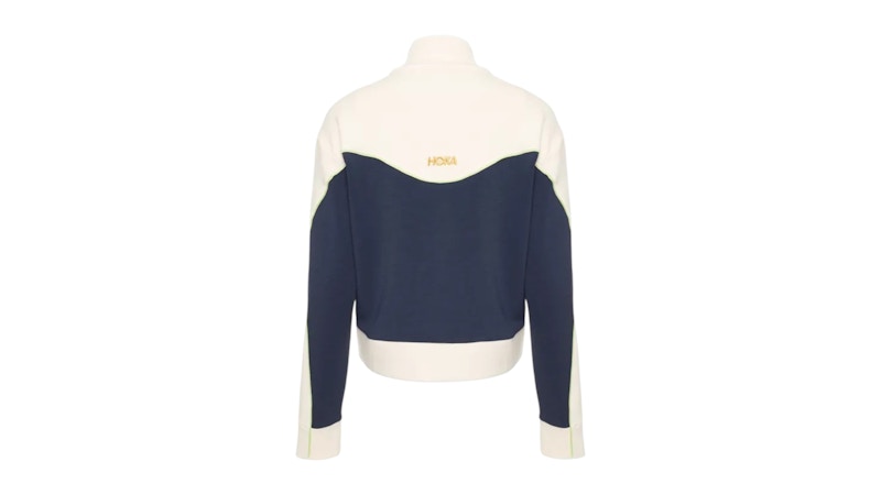 Hoka Women's Kaitoro Knit Jacket Alabaster Navy