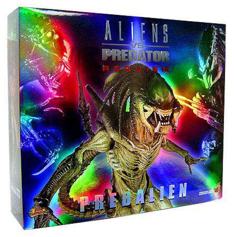 Hot Toys Alien vs Predator Movie Masterpiece Predalien Collectible Figure