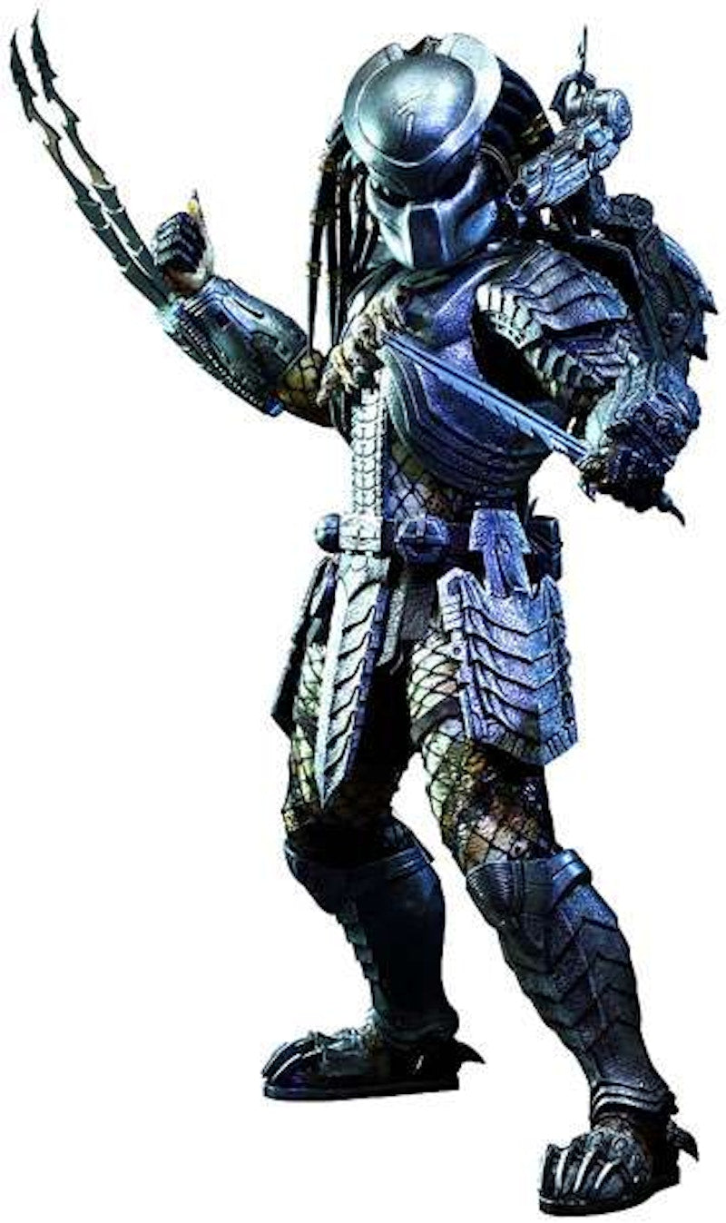Hot Toys Alien vs Predator Movie Masterpiece Scar Predator Collectible Figure