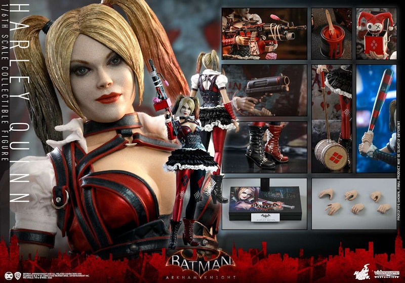 Hot Toys Batman Videogame Masterpiece Harley Quinn Collectible Figure
