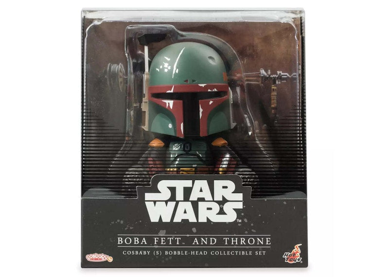 Hot Toys Cosbaby Star Wars Boba Fett and Throne Action Figure