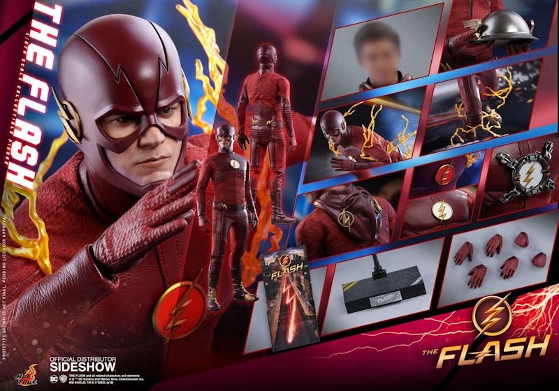 Hot Toys DC Movie Masterpiece The Flash Collectible Figure