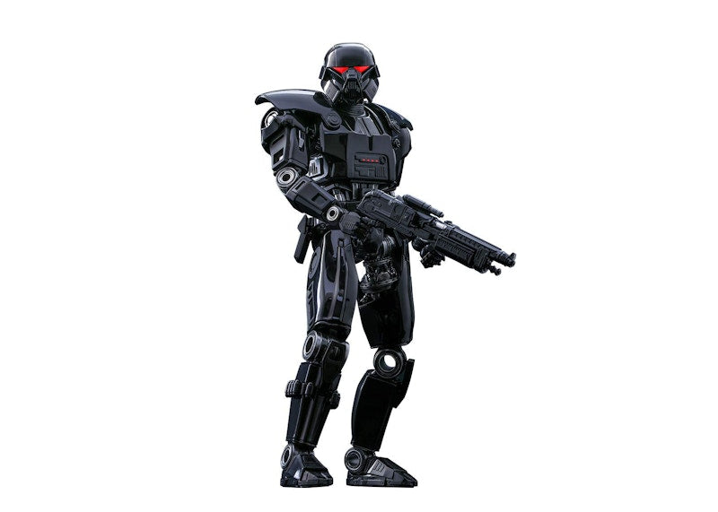 Hot Toys Star Wars The Mandalorian Dark Trooper 1/6th Scale Action Figure