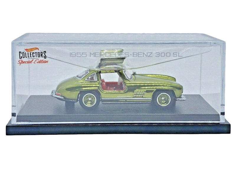 Hot Wheels RLC 55 Mercedes-Benz 300 SL Spectraflame Green