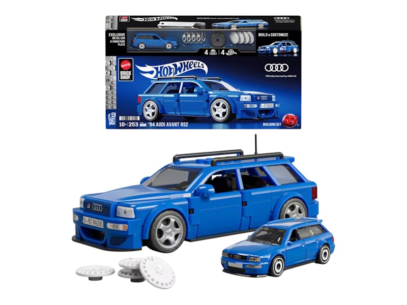 Hot Wheels Audi Avant RS2 Building Toy Kit