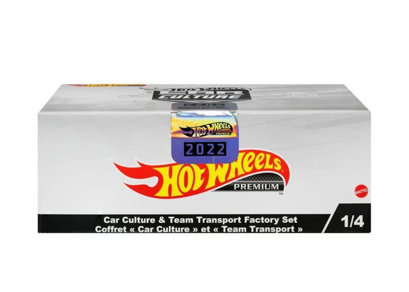 Hot Wheels Car Culture & Team Transport Factory Set + CHASE CAR