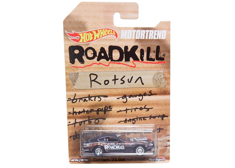 Hot Wheels MOTORTREND ROADKILL Rotsun Custom '71 Datsun 240Z
