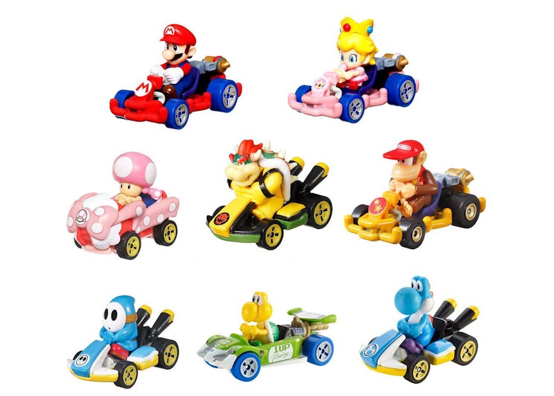 Hot Wheels Mario Kart 2023 Mix 3 Set of 8