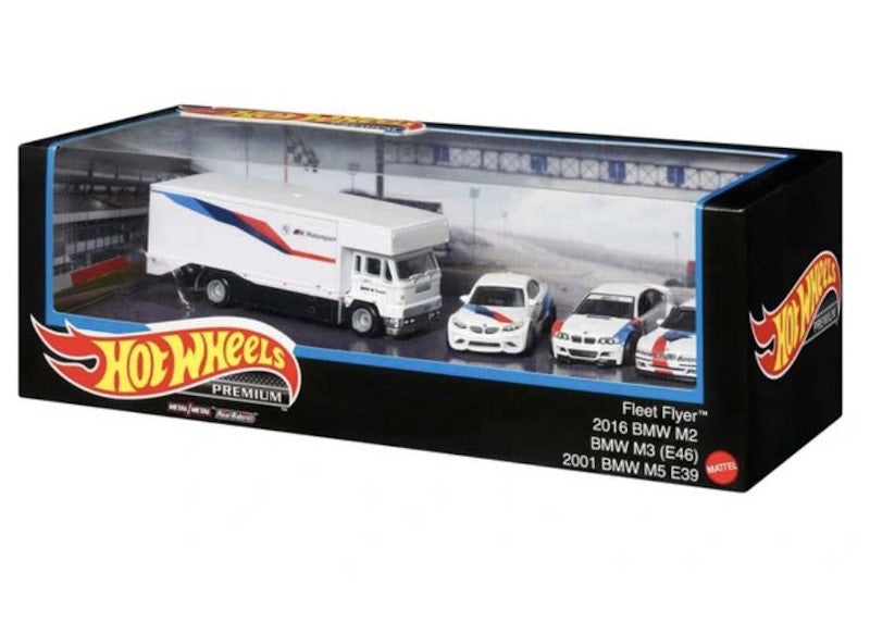 Hot Wheels Premium BMW Display Diecast Collection 4-Pack 1:64