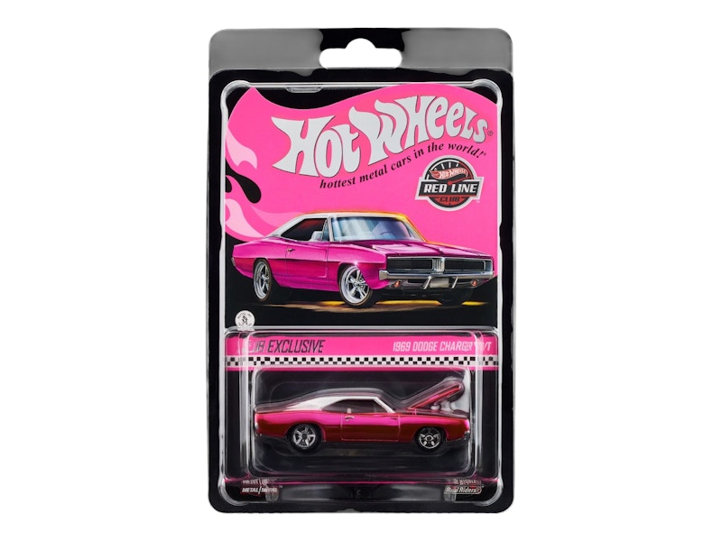 Hot Wheels RLC Exclusive 1969 Dodge Charger R/T Spectraflame Pink