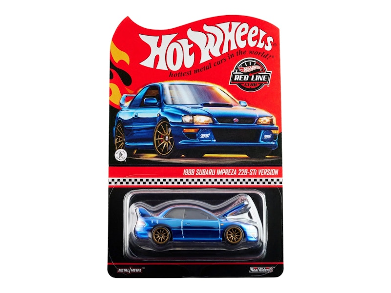 Hot Wheels RLC Exclusive 1998 Subaru 22B-STi Spectraflame OTTO Blue