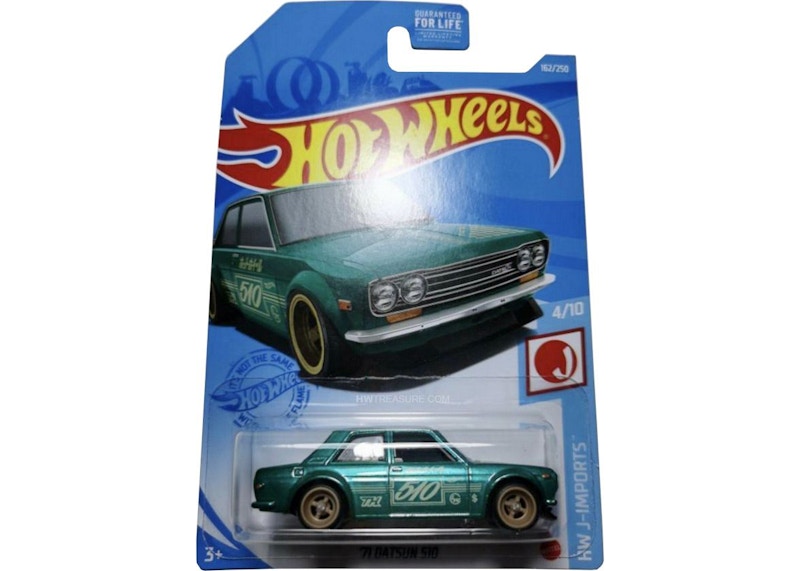 Hot Wheels Super Treasure Hunt 2021 71 Datsun 510