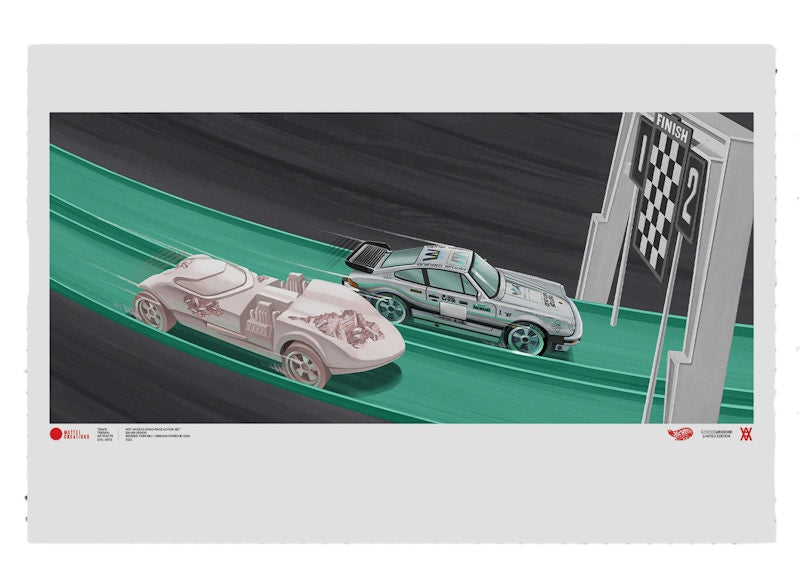 Hot Wheels x Daniel Arsham Legends Archive Lap 3 Poster