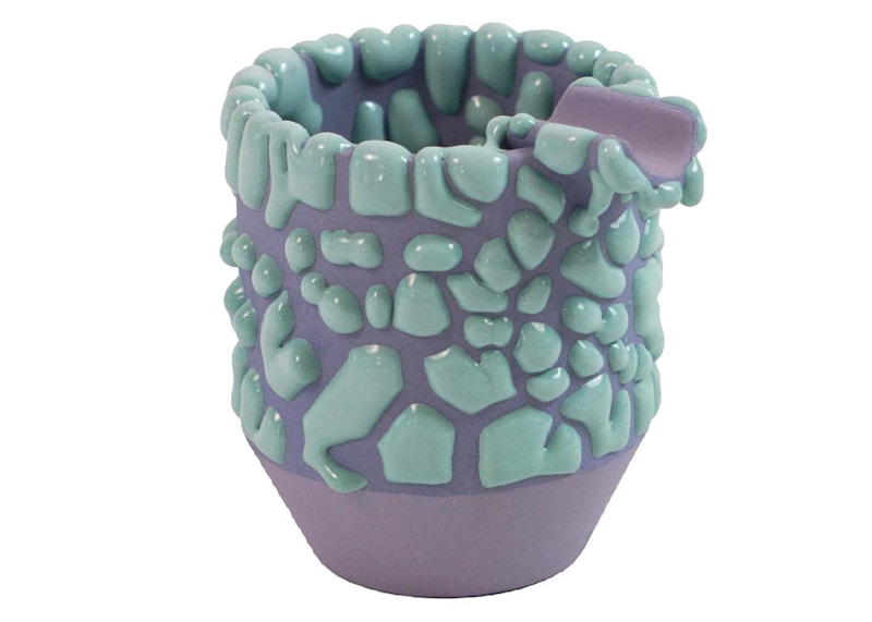 Houseplant Gloopy Ashtray by Seth Lilac/Light Blue