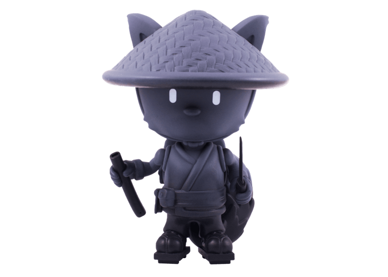 Huck Gee Mighty Jaxx Gold Life: Raku Day (Shadow) Figure