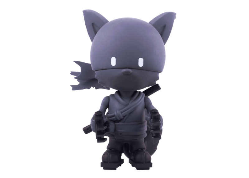 Huck Gee Mighty Jaxx Gold Life: Raku Night (Shadow) Figure
