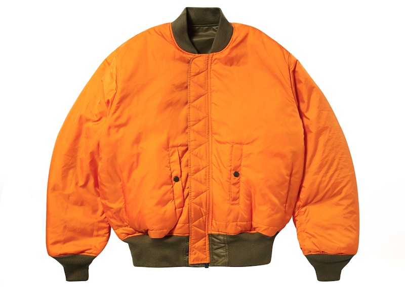 HUF x Alpha Industries Feels Good MA-1 Jacket Olive