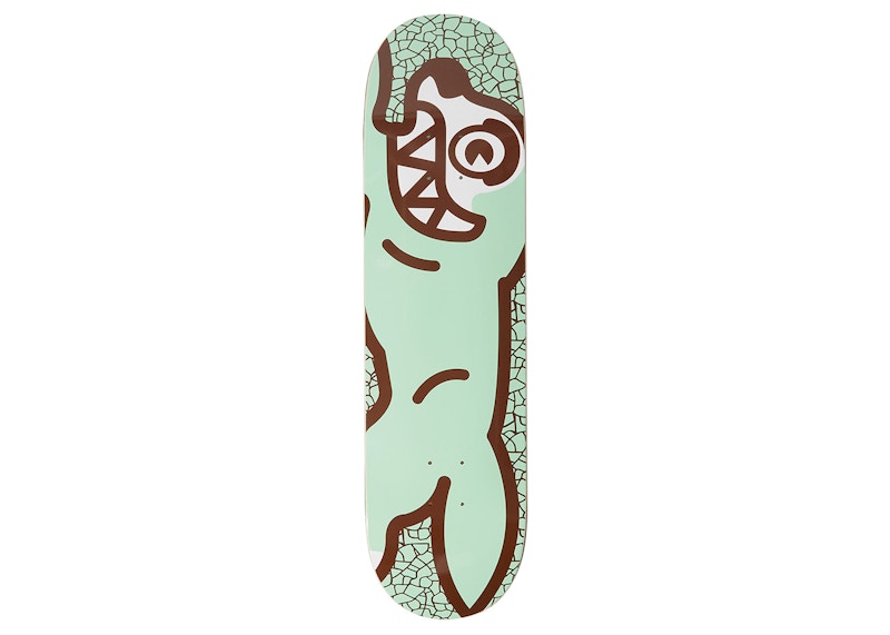 HUF x Ice Cream Quake Running Dog Skate Deck Mint