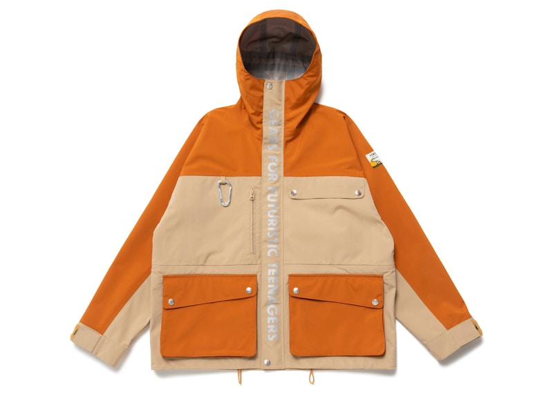 Human Made 3-Layer Shell Jacket Orange