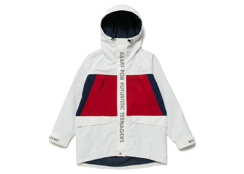 Human Made 3 Layer Shell Jacket White