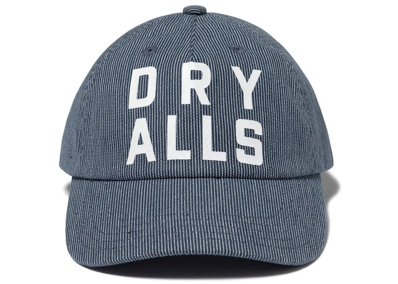 Human Made 6 Panel Striped Denim Cap Indigo