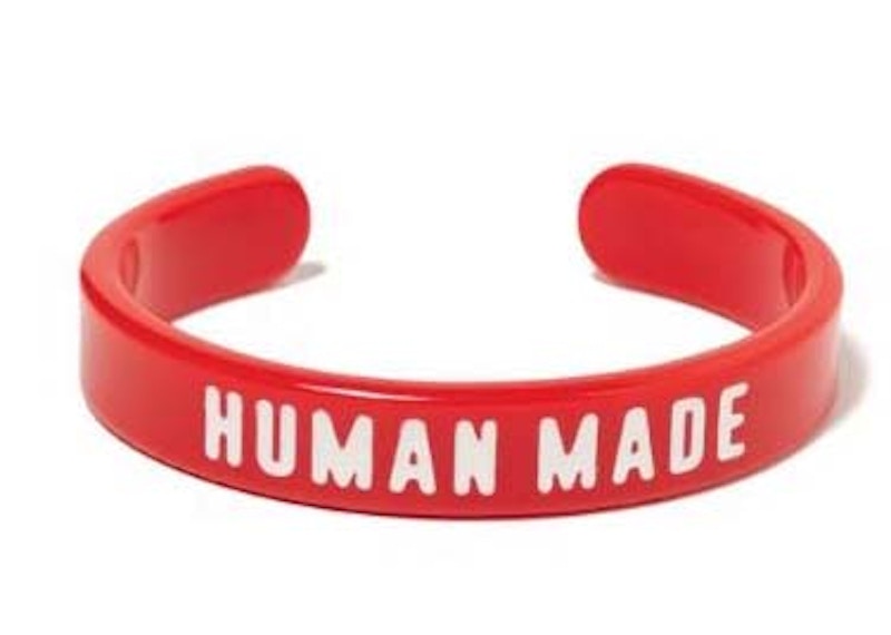 Human Made Acrylic #2 Thick Bangle Red