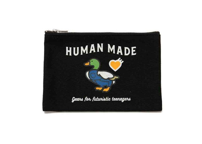 Human Made Bank Pouch Black