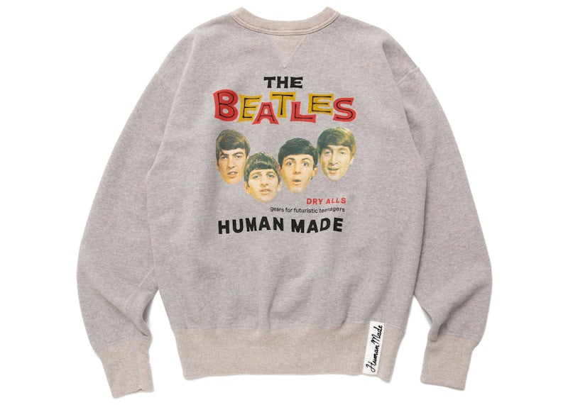 Human Made Beatles Sweatshirt Grey