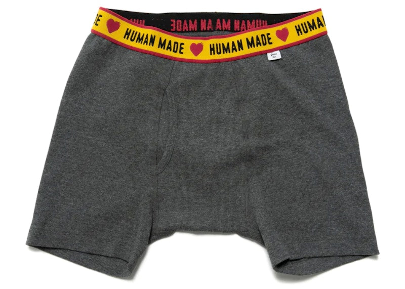 Human Made Boxer Brief Charcoal