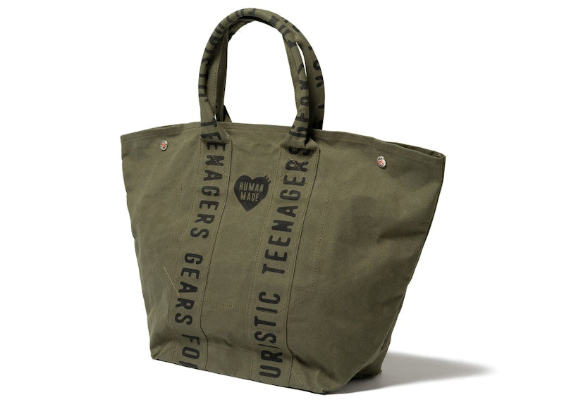 Human Made Carpenters Large Bag Olive Drab