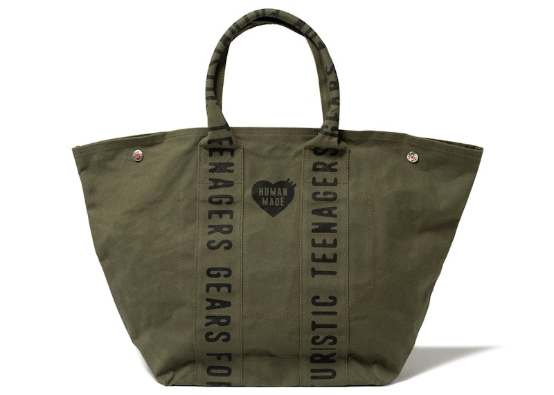 Human Made Carpenters Large Bag Olive Drab