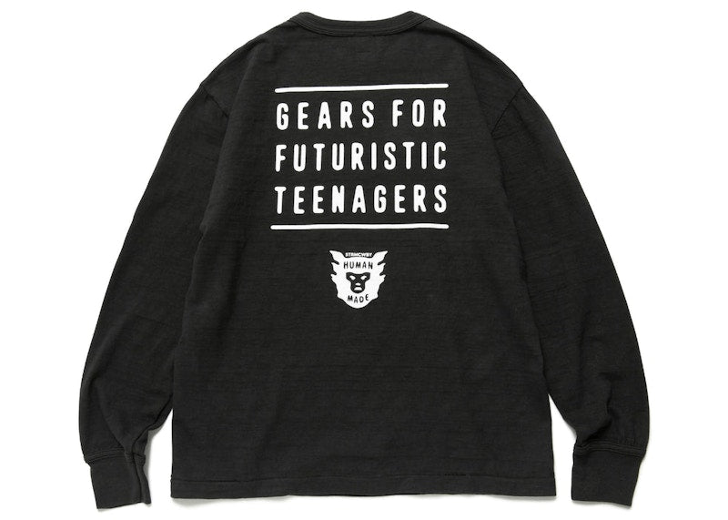 Human Made Classic L/S T-Shirt Black