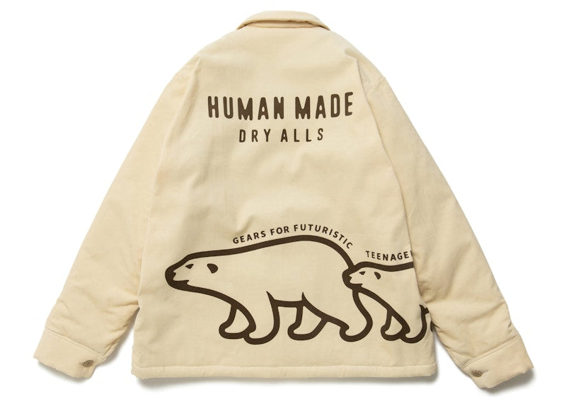 Human Made Corduroy Jacket White