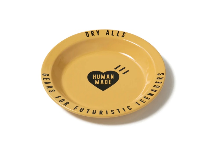 Human Made Enamel Plate Beige