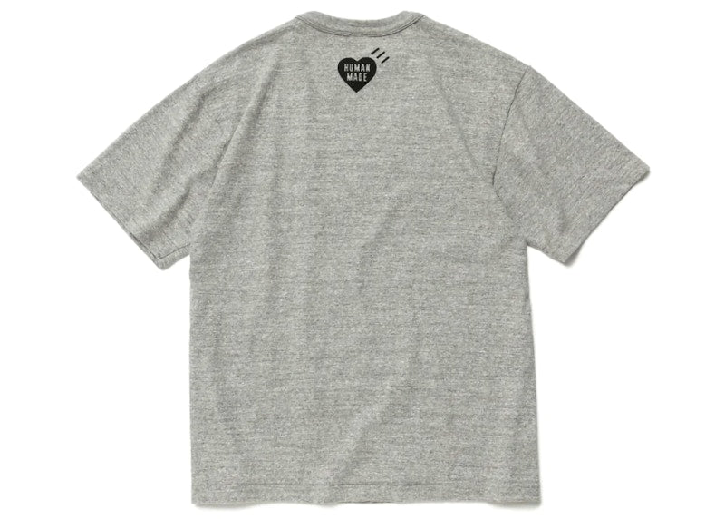 Human Made Face Logo 1938 T-Shirt Grey